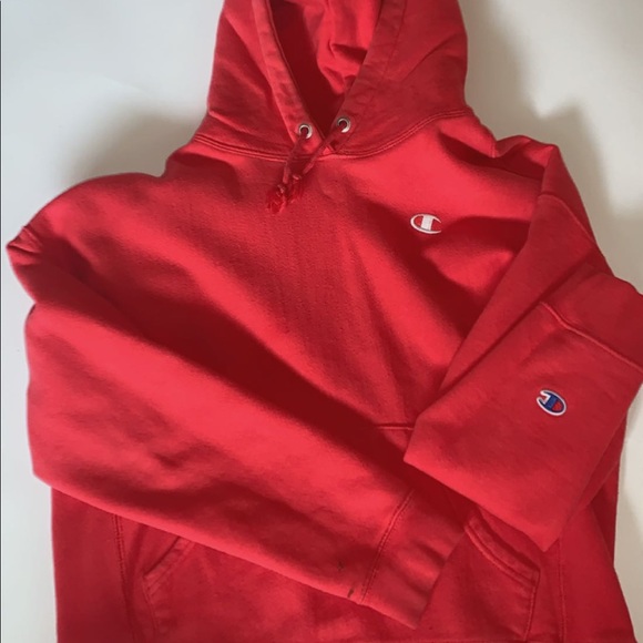 Red Champion Hoodie❤️ - Picture 2 of 2